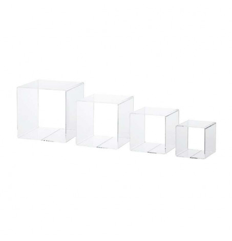 Set Of 4 Nested Pmma Cubes