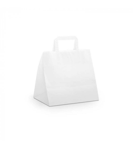 Sac Traiteur papier blanc 260x170