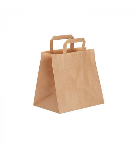 Sac Traiteur papier kraft naturel 260x170xh240