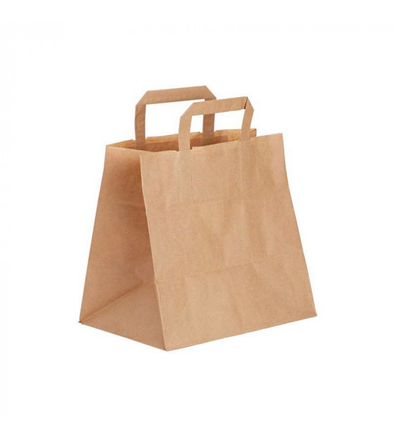 Sac Traiteur papier kraft naturel 320x220xh250