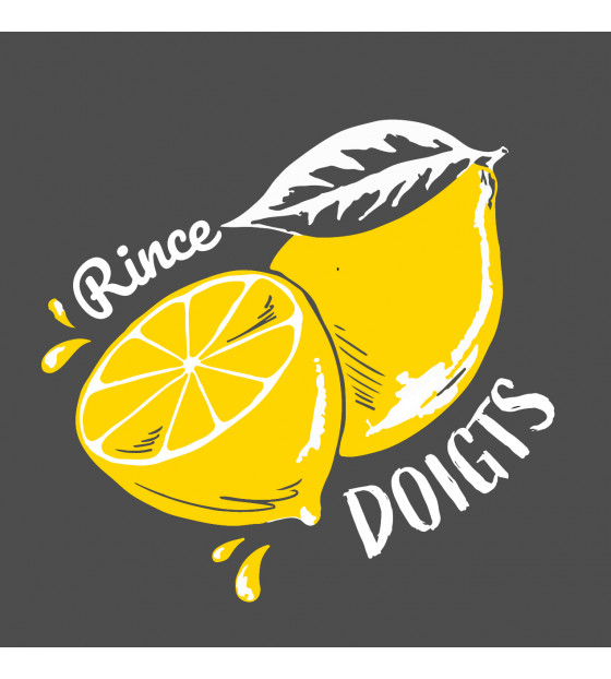 Rince-doigts senteur citron